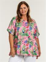 Gozzip - Elly Bluse, Candy Print